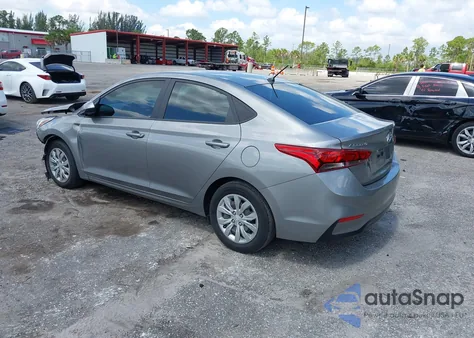 2022 Hyundai Accent Se from USA, damaged, VIN 3KPC24A64NE177618